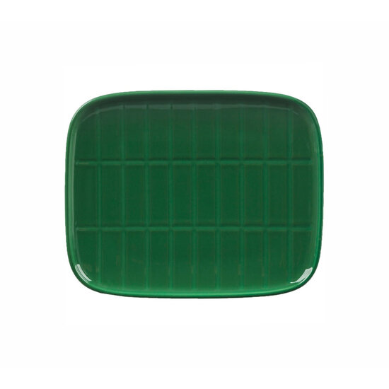 Marimekko marimekko oiva plate 12 x15 cm  tiiliskivi green