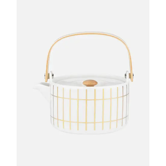 marimekko oiva theepot tiiliskivi goud 7dl