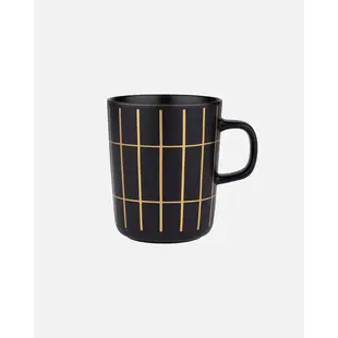 marimekko oiva mug 2.5 dl  tiiliskivi black-gold