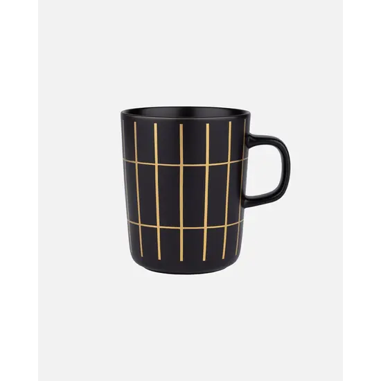 marimekko oiva mug 2.5 dl  tiiliskivi black-gold