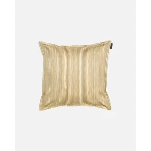 marimekko cushion cover varvunraita 40x40 cm. gold - off white
