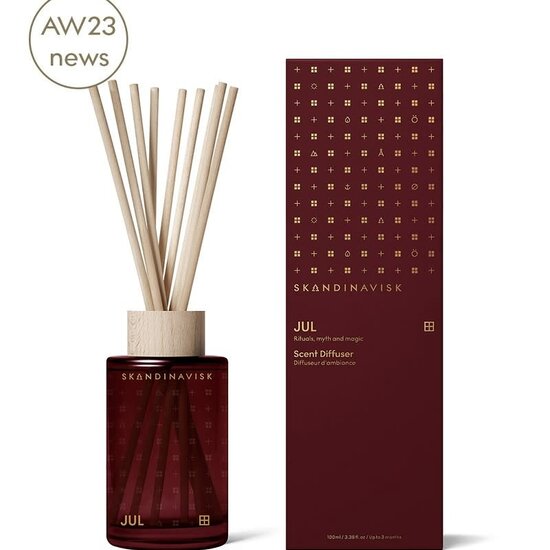 Skandinavisk skandinavisk jul mini geurstokjes 100ml