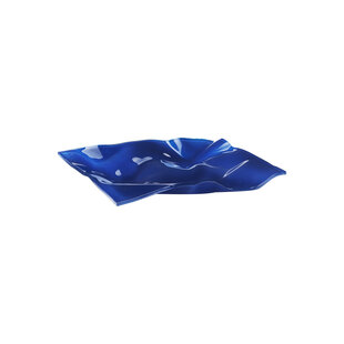 Georg Jensen panton tray vivid blauw glas