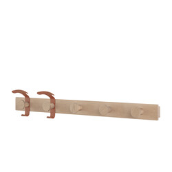 muuto Avail Coat Rack kapstok eik/koper bruin
