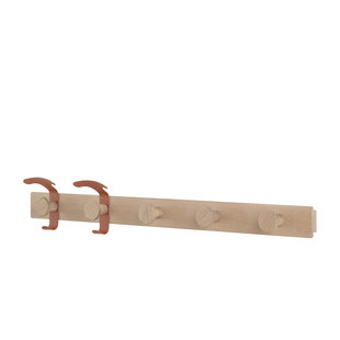 muuto Avail Coat Rack kapstok eik/koper bruin