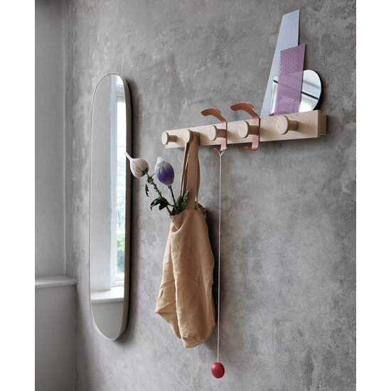 Muuto muuto Avail Coat Rack kapstok eik/koper bruin