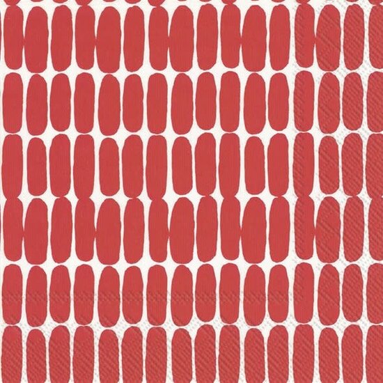 Marimekko marimekko ALKU RED servietten