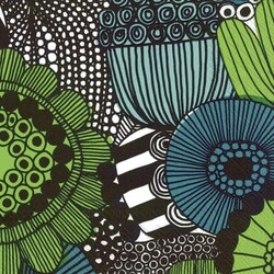 marimekko SIIRTOLAPUUTARHA Green servetten S