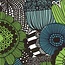 Marimekko marimekko SIIRTOLAPUUTARHA Green servetten S