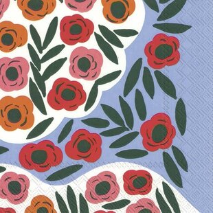 marimekko RUUKKU BLUE servetten