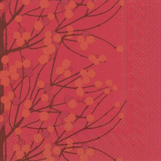 Marimekko marimekko LUMIMARJA RED servetten S