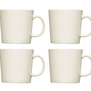 iittala teema mug set of 4 white