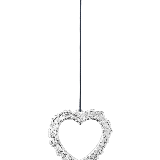 Rosendahl rosendahl kersthanger bloemen-hart  silver plated