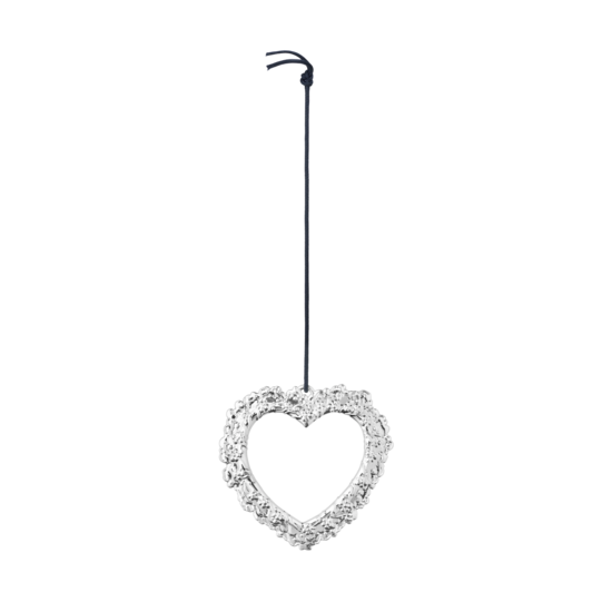 Rosendahl rosendahl kersthanger bloemen-hart  silver plated