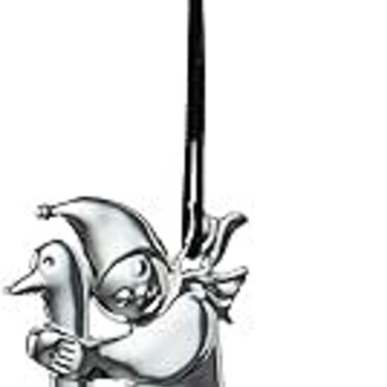 Rosendahl rosendahl kersthanger jongen met gans silver plated