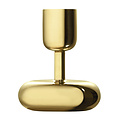 Iittala Nappula candleholder 107mm brass