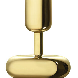 iittala nappula candleholder 107mm brass