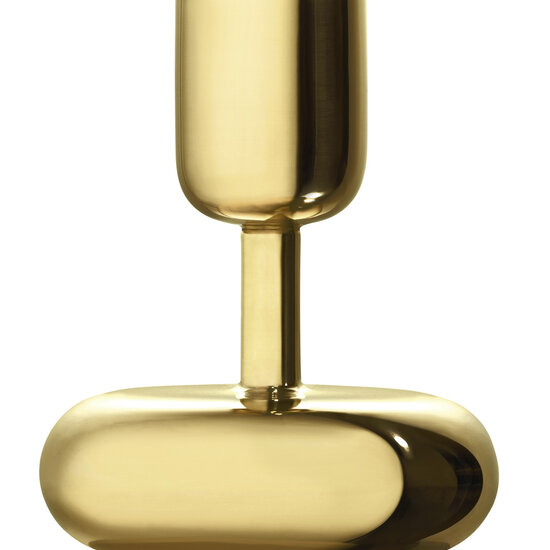 Iittala iittala nappula candleholder 107mm brass