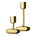 Iittala Nappula candleholder 107mm brass