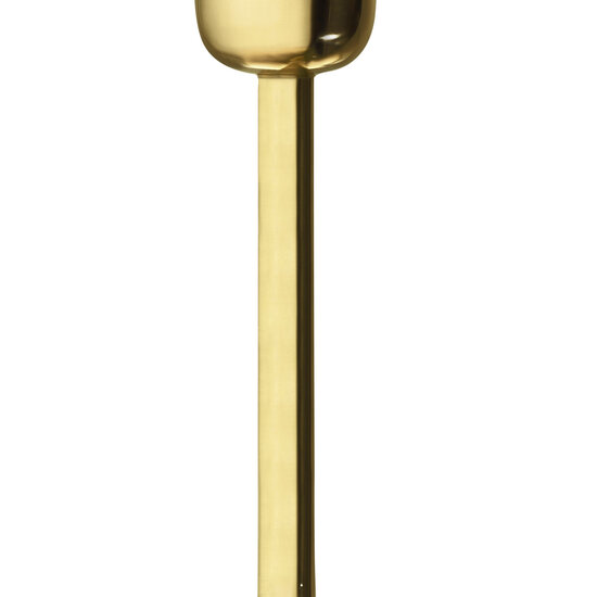 Iittala iittala nappula candleholder 183mm brass