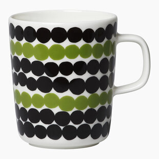 marimekko oiva mok siirtolapuutarha zwart groen