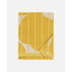 marimekko towel vesi unikko yellow 70x150 cm