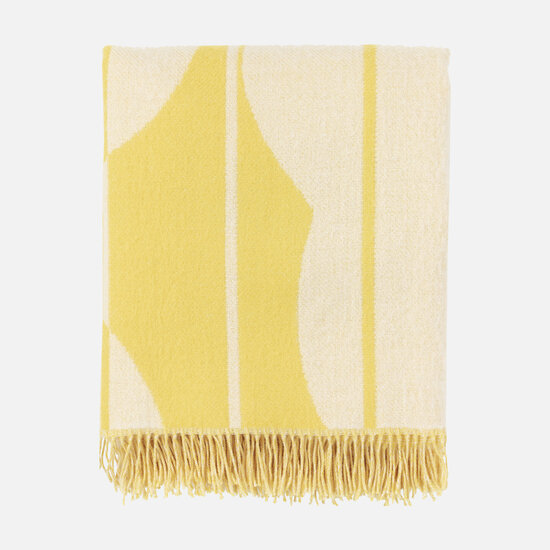 marimekko plaid vesi unikko 140x180