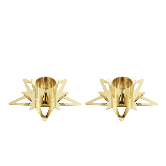 Georg Jensen Georg jensen kerst ster kandelaar set