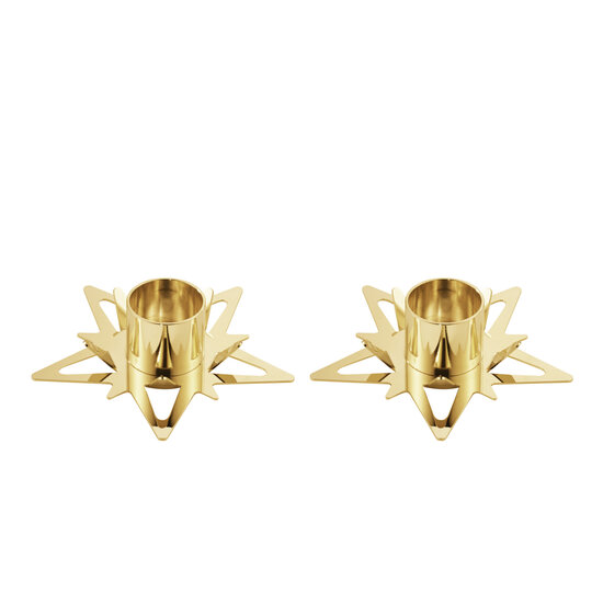 Georg Jensen Georg jensen kerst ster kandelaar set