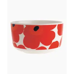 marimekko oiva bowl  5dl unikko red