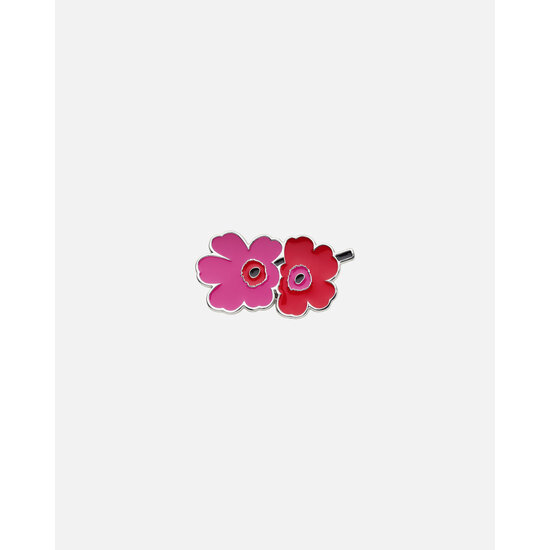 Marimekko marimekko pumpuli  2  pin set unikko red-pink