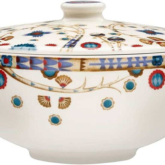 Taika soup bowl 0,8L with lid white