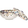 Taika soup bowl 0,8L with lid white