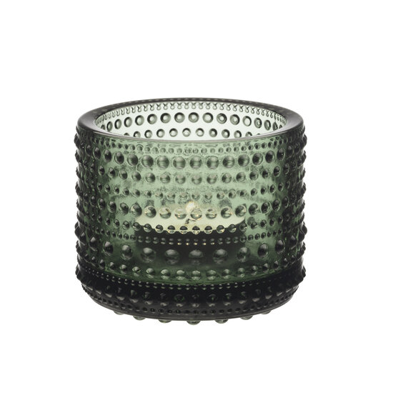 Iittala iittala kastehelmi candleholder 64mm pine green