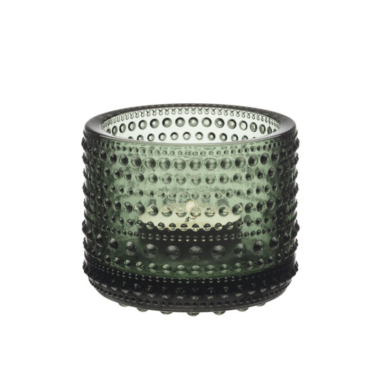 Iittala iittala kastehelmi candleholder 64mm pine green