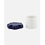 Marimekko marimekko unikko collectible pot 6,5x15,5 cm white/ dark blue