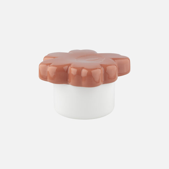 Marimekko Unikko Collectible Pot 11x19 cm Wit / Light Terra