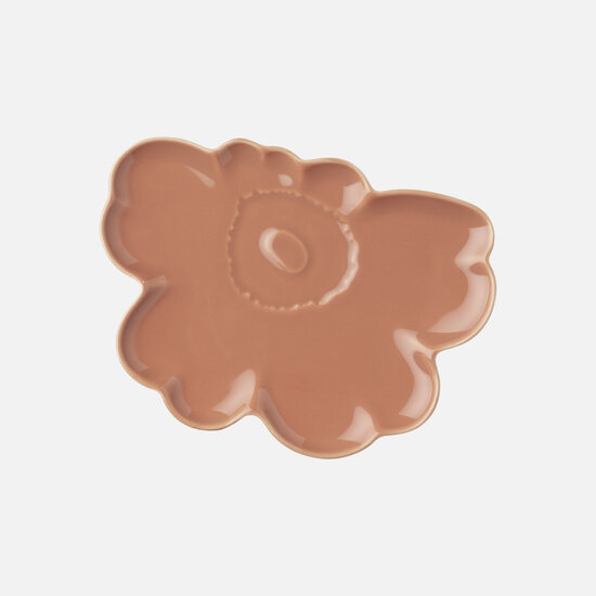 Marimekko Marimekko Unikko Shape Bord 19 cm, Light Terra