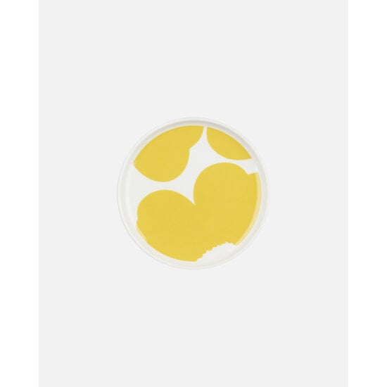 Marimekko marimekko iso unikko plate yellow 13,5cm