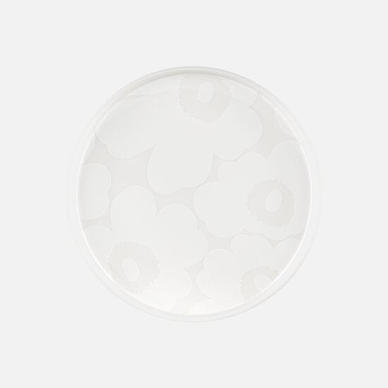 Marimekko marimekko oiva unikko lautanen bord wit 20cm