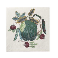 iittala Taika paper napkin 33x33cm Sato green