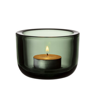 Valkea teal.candleholder 60mm pine green