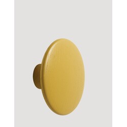 muuto dots wood dark yellow 6,5 cm