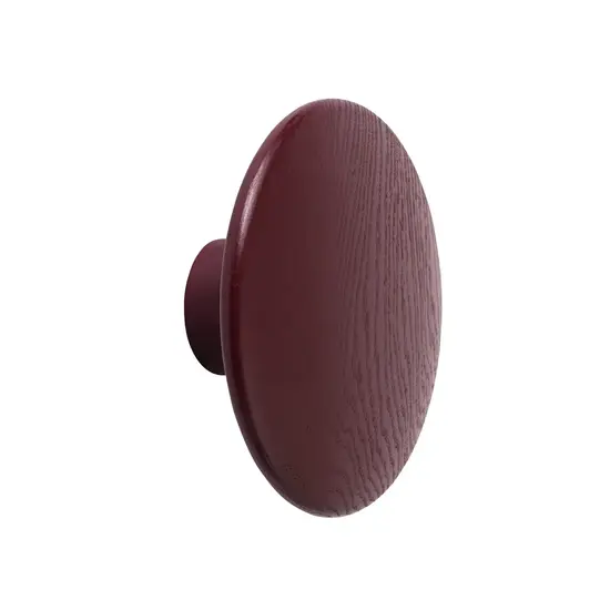 Muuto muuto dots wood burgundy 9 cm