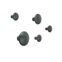 muuto dots metal dark green set van 5