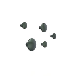 muuto dots metal dark green set van 5