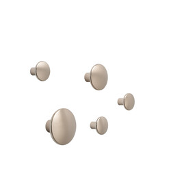 muuto dots metal taupe set van 5