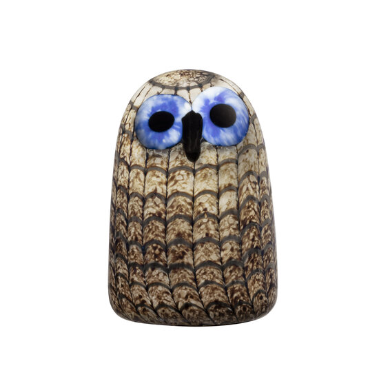 Iittala Birds by Toikka Owlet 75x105mm brown