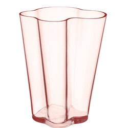 iittala aalto vase 270mm salmon pink