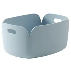 muuto restore basket light blue 35cm x 48cm x 23cm